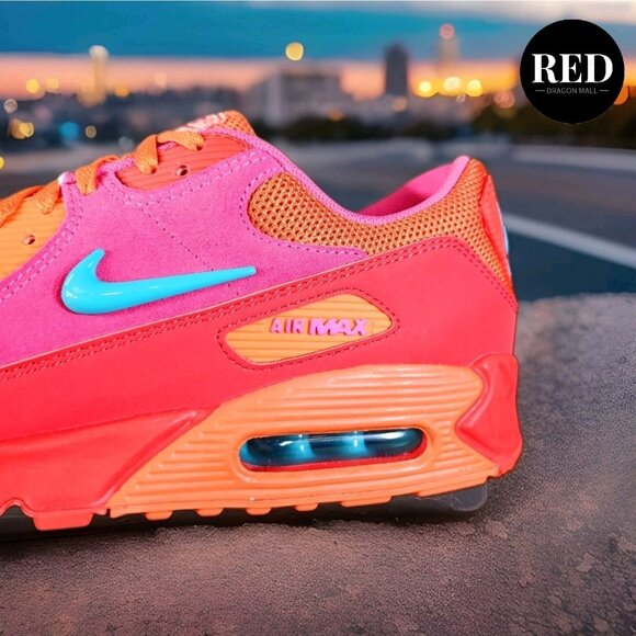 Nike Air Max 90 Alchemy Pink Cosmic Clay Dusty Cactus FJ3868-600 - Men's Size 12 - Picture 13 of 15
